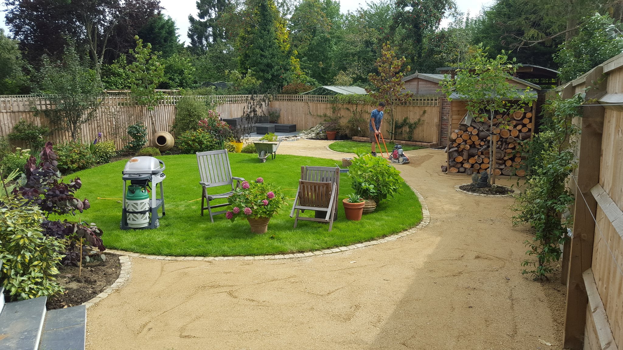 Front and back garden job in Oxford 4