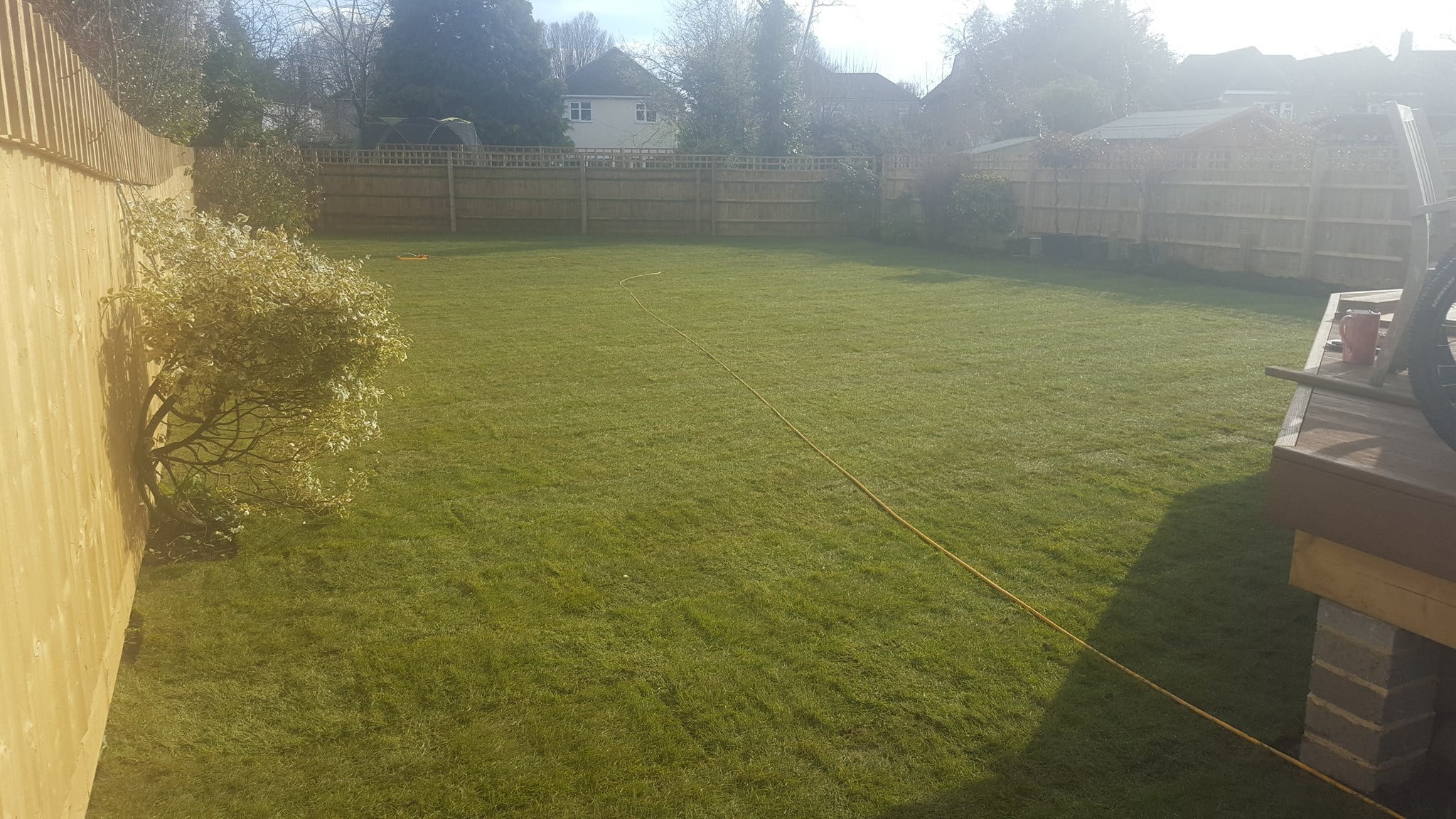 Turfing job in North Oxford 3