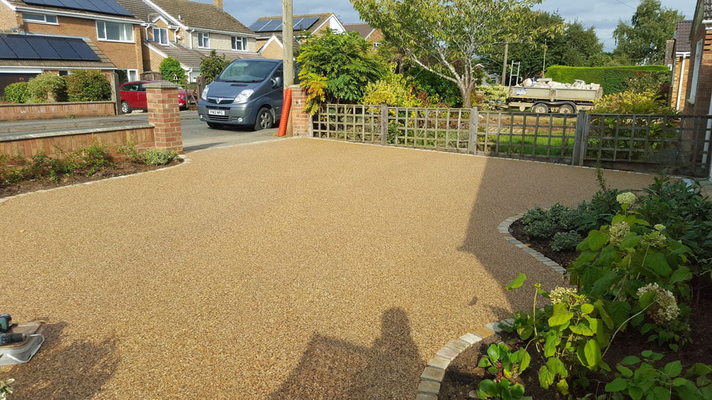 Front and back garden job in Radley Baker Landscaping
