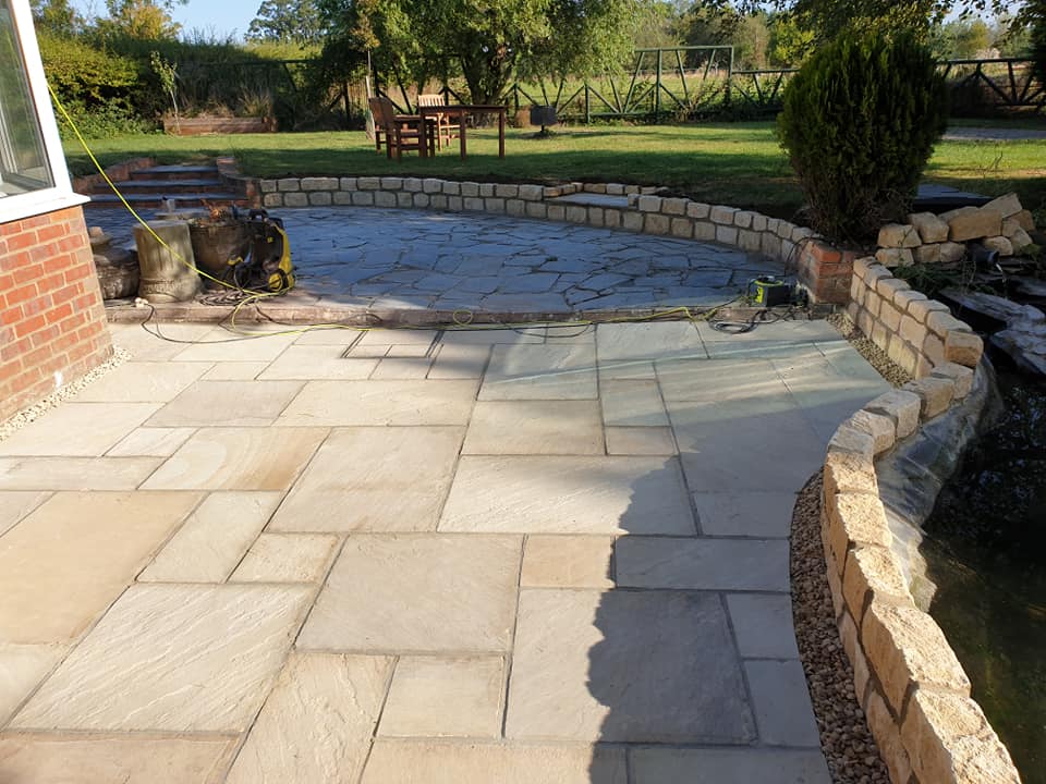 Landscaping job just finished near Bletchingdon 4