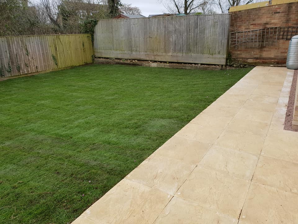 New Patio and Lawn in Bicester 6